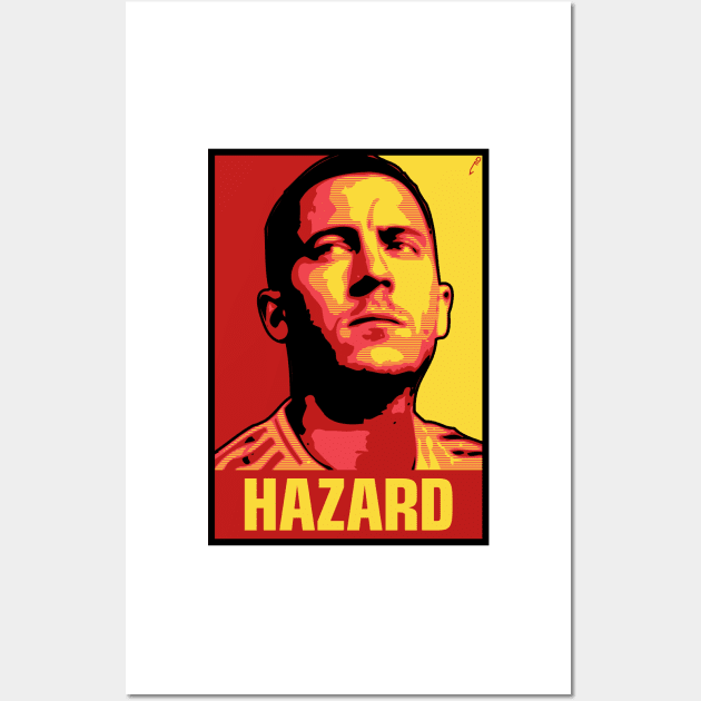 Hazard - Belgium Wall Art by DAFTFISH